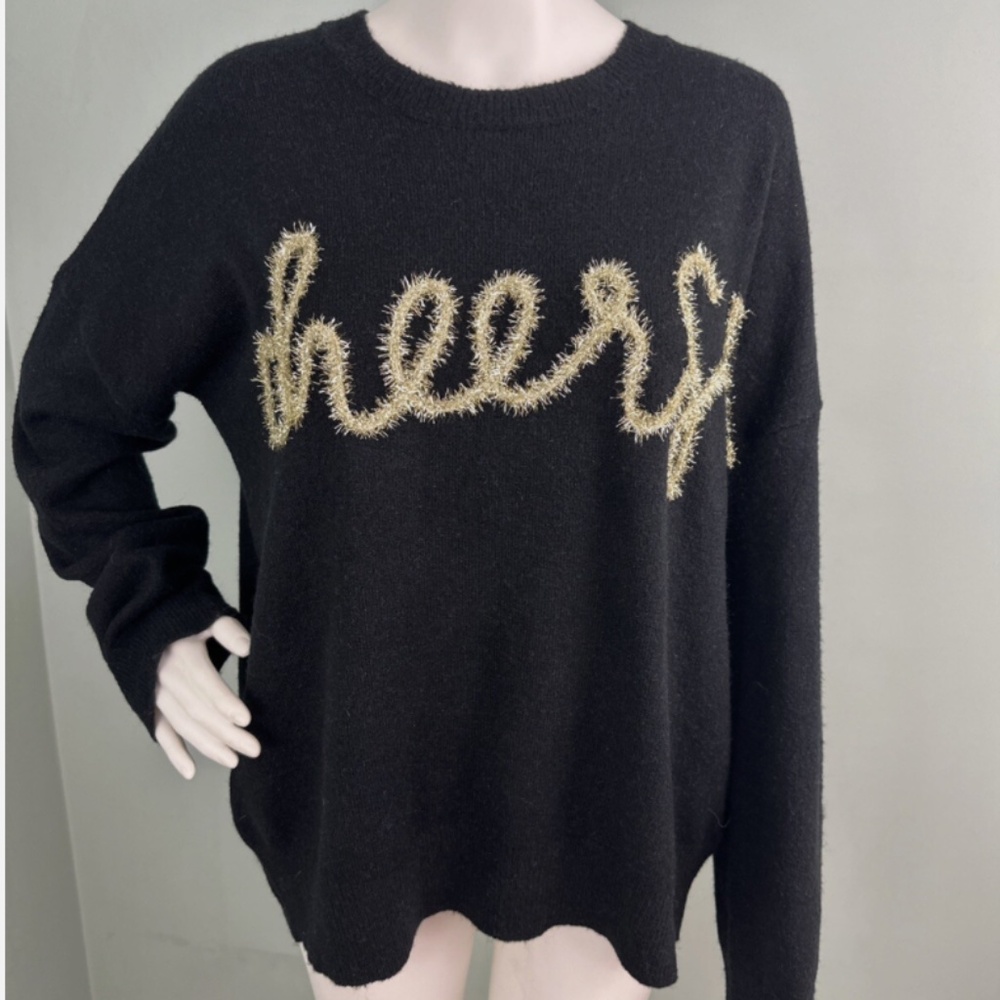 Black Gilli 'Cheers' sweater